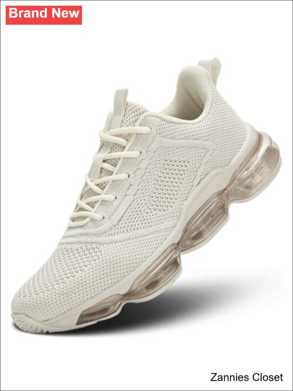 ✨Womens Air Cushion Walking Running Shoes Knitted Mesh Sneakers Gym Fitness